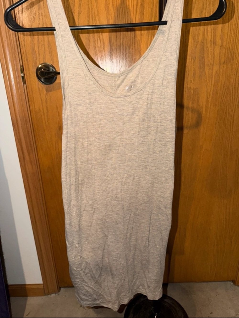 Target Beige Scoop Neck Tank Top